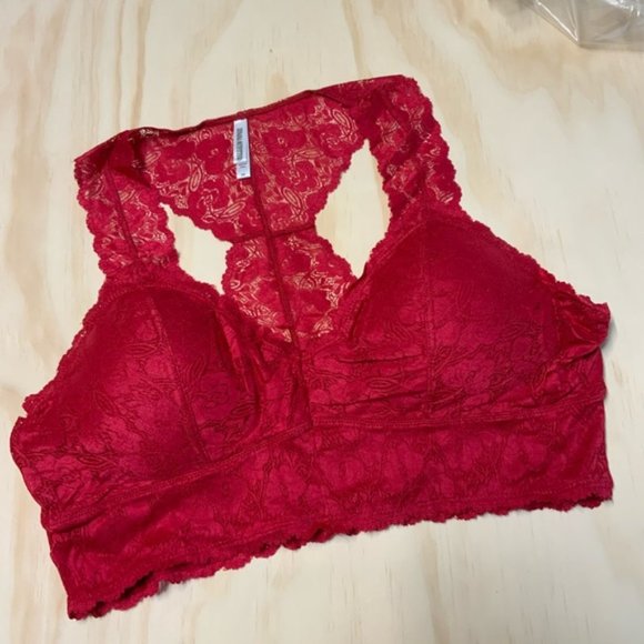 2/$25 Zenana Outfitters Lace Racerback Bralette - Picture 4 of 6